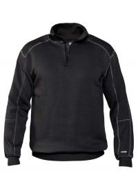 Wnter Arbeitspullover in Schwarz